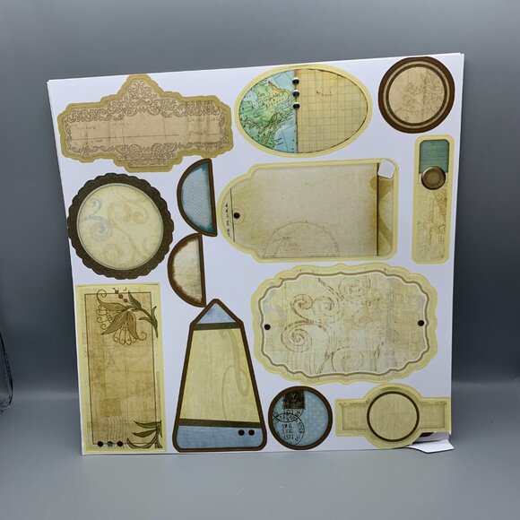 NEW in Package Creative Memories TRAVEL Themed PicFolio Kit for Scrapbooking - Picture 11 of 12